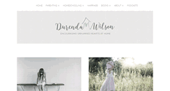 Desktop Screenshot of durendawilson.com